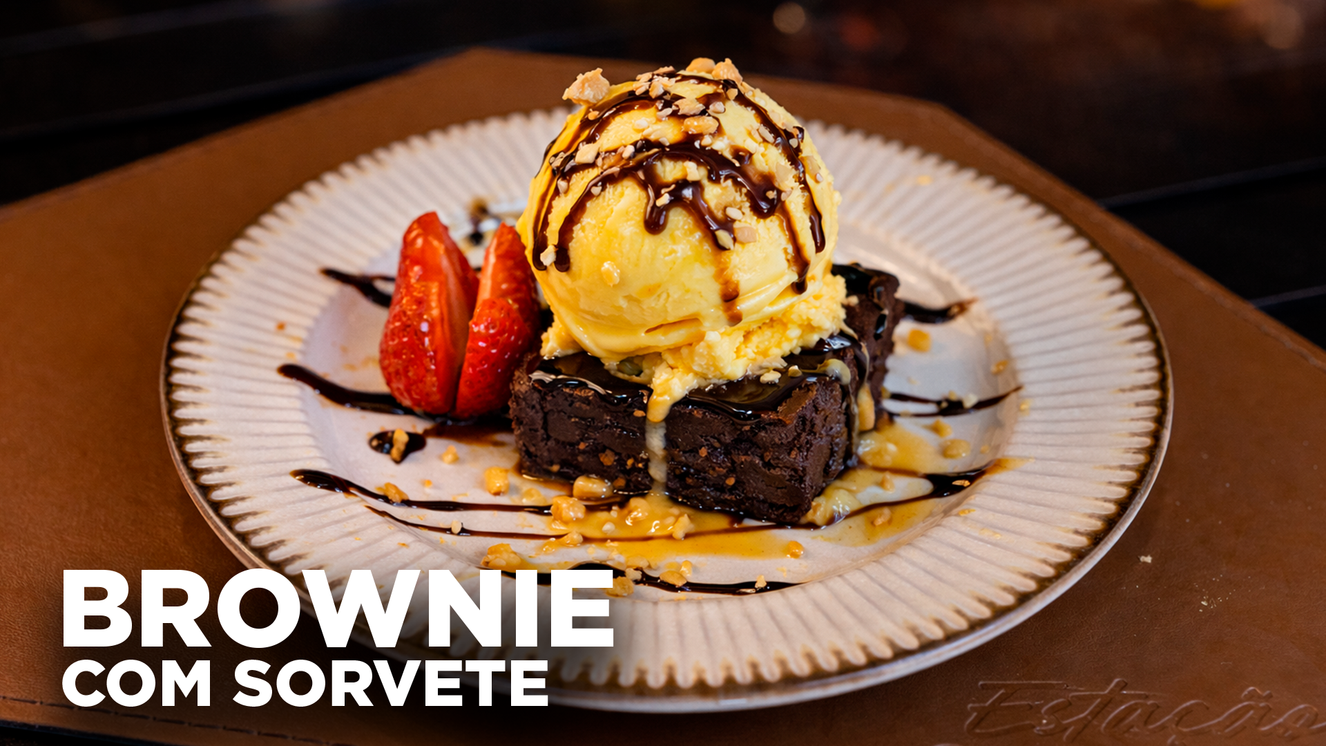 28 Brownie com Sorvete_